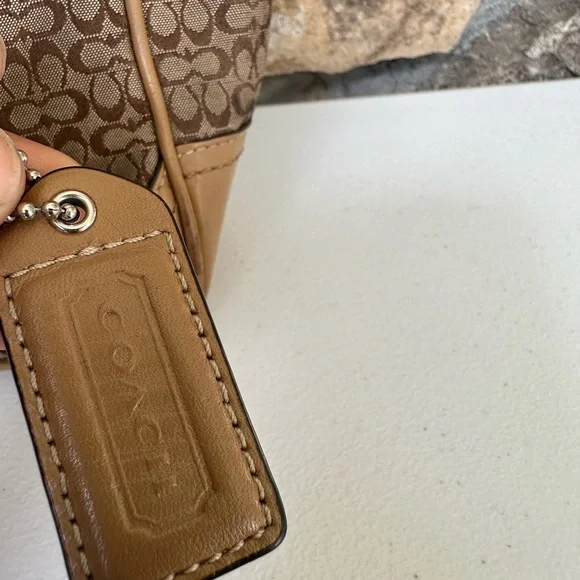 Coach Brown Medium Zip Purse - Picture 2 of 5